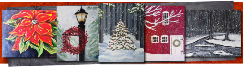 Cardinal Christmas @ J - Vino At The Landing (875x290), Png Download