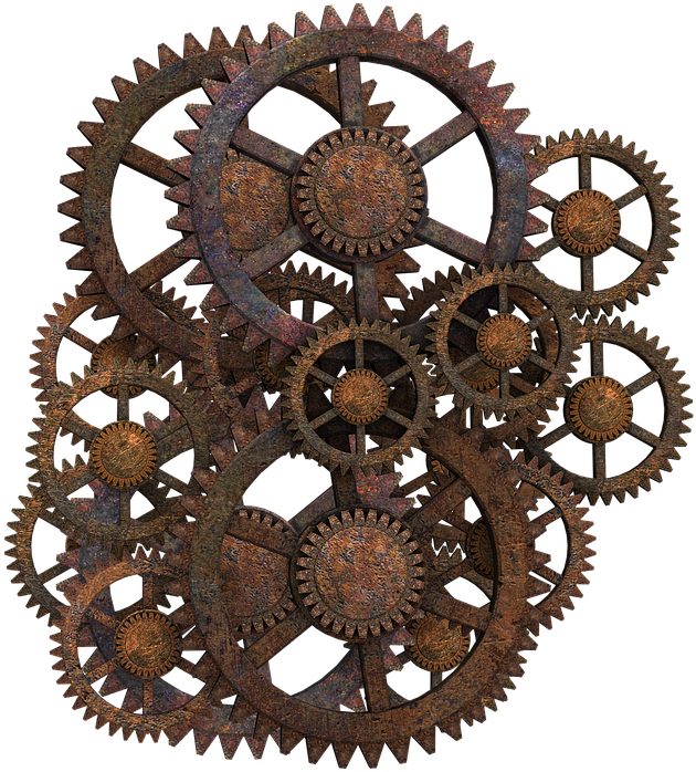 Steampunk Gear Png Clipart - Steampunk Gears Png (960x720), Png Download
