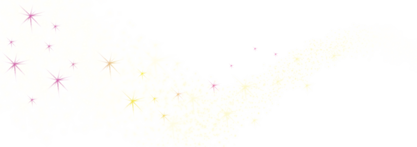 Magic Sparkles Png - Starfish (851x300), Png Download