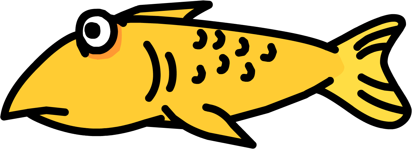Fish Of Course - Club Penguin Fish Png (1364x494), Png Download