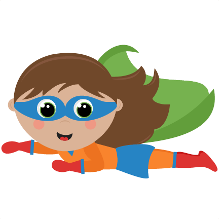 Flying Girl Superhero Girl Svg Cutting Files For Scrapbooking - Girl Superhero Clipart (432x432), Png Download