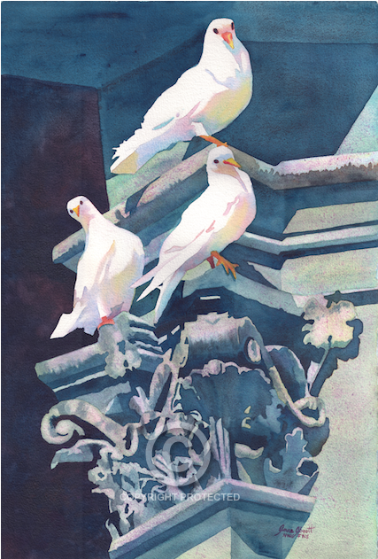 World Renowned And Award Winning Watercolor Artist - Watercolor Painting (1000x630), Png Download