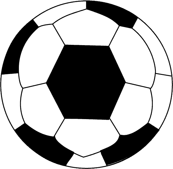 How To Draw Soccer Ball - Drawing (678x600), Png Download