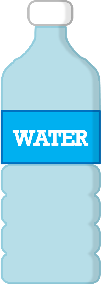 Water Bottle Clipart Png (386x1085), Png Download