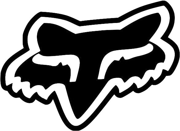 Fox Head Logo Png - Fox Racing (802x520), Png Download