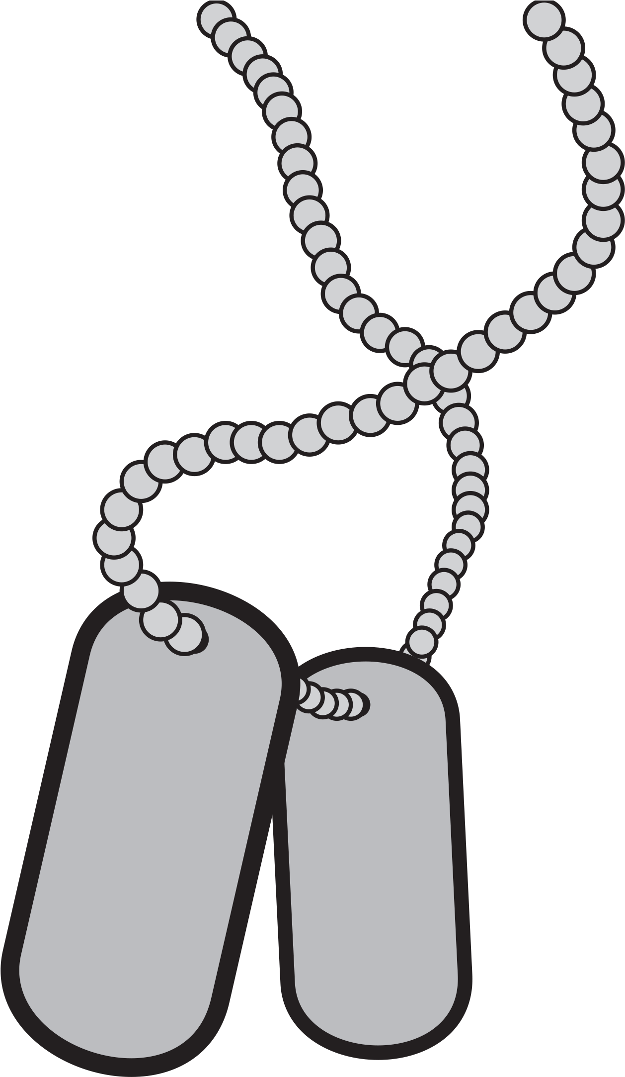 Pin By Royal Montes Digital On My Designs, Transparent - Military Dog Tags Png (1319x2283), Png Download