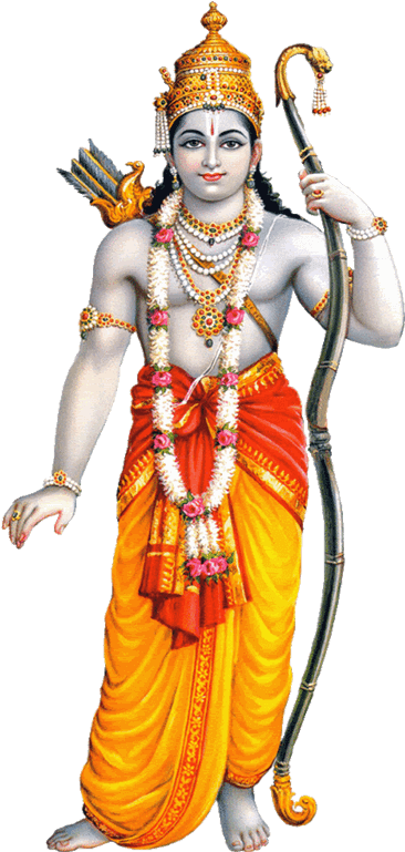 Ram Ji Png Image Background - Shri Ram Png Hd (700x800), Png Download