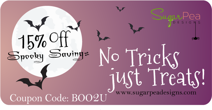 Happy Halloween Thanks For Stopping By My Blog Today - Trick Oder Leckerei. Niedliche Geister Und 8 Papierteller (800x414), Png Download