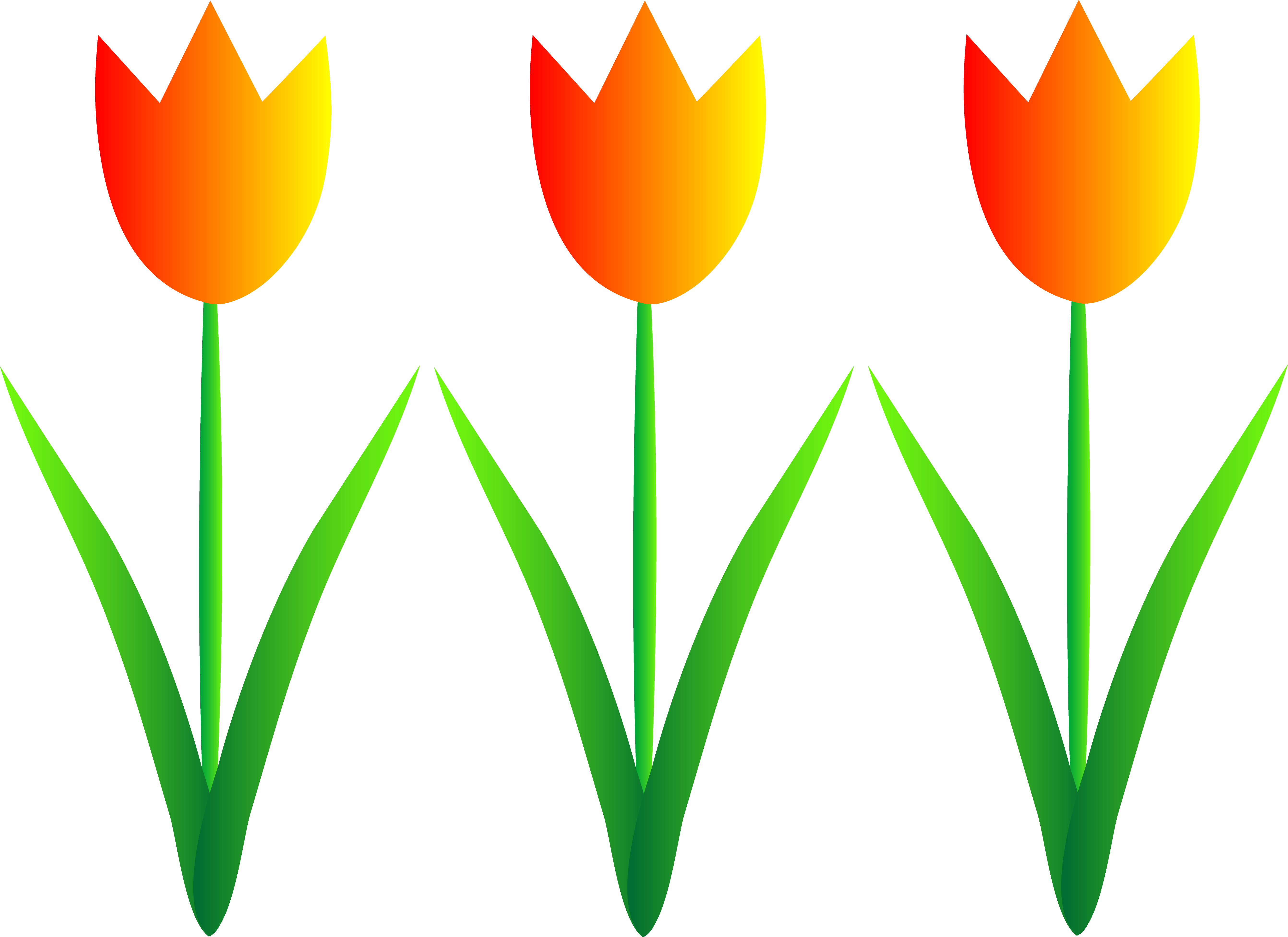 Spring - April Flowers Clip Art (5367x3905), Png Download