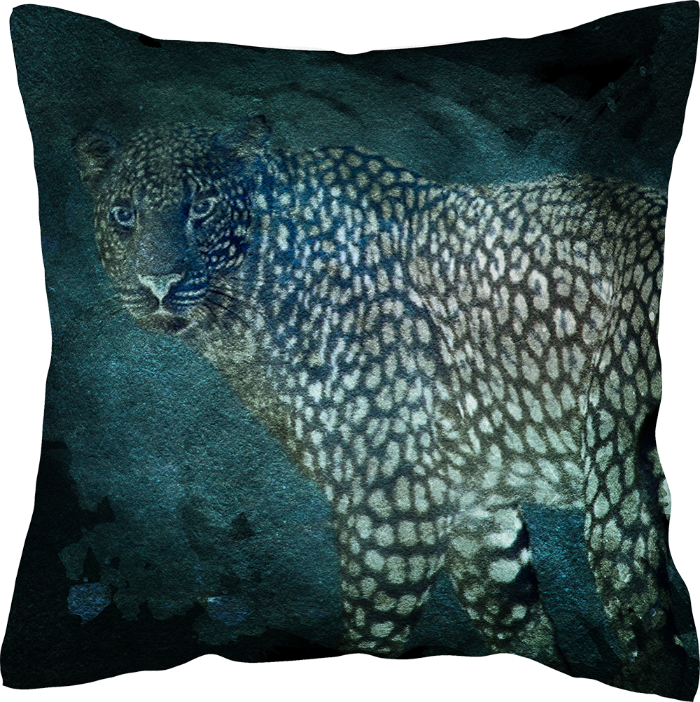 Jaguar Dark - Watercolor Painting (1000x1003), Png Download