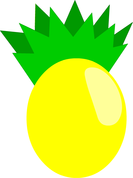 Pinapple Body - Circle (445x595), Png Download