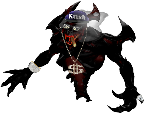 Shadow Fiend Swag - Dota 2 Shadow Fiend Png (518x382), Png Download