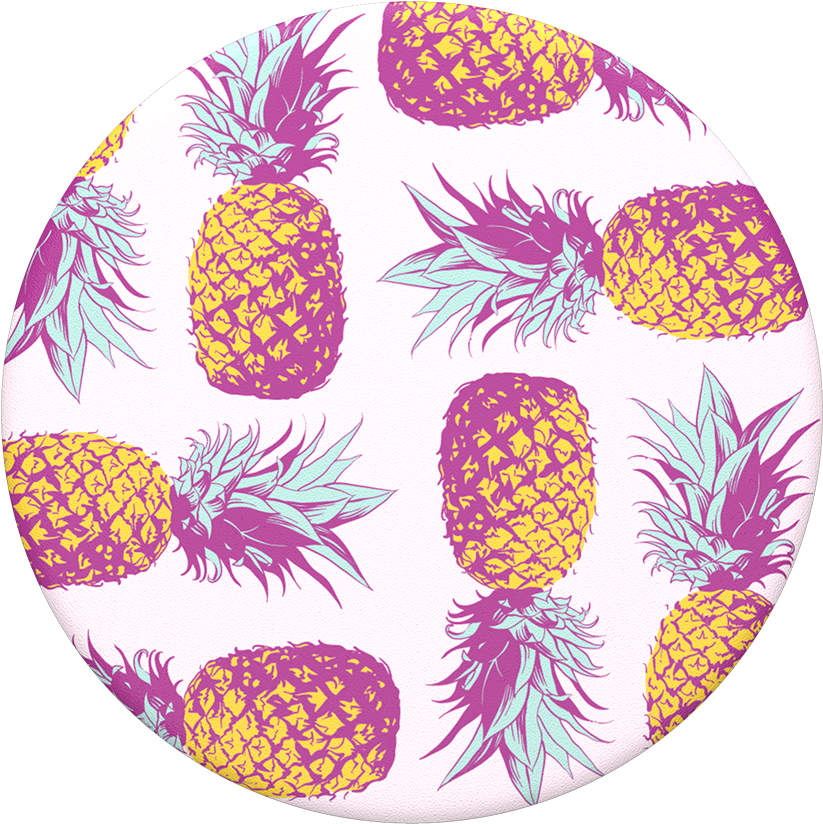 Pineapple Modernist - Popsockets Pineapple Modernist (1000x1000), Png Download