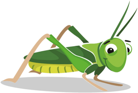 Free Png Cricket Insect Clipart Png Images Transparent Grasshopper Cartoon Transparent Full Size Png Download Seekpng