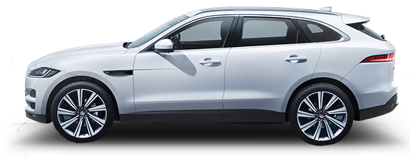 F-pace - 2014 Jaguar F Pace (600x247), Png Download