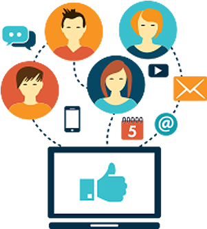 Facebook Marketing Images Png (381x381), Png Download