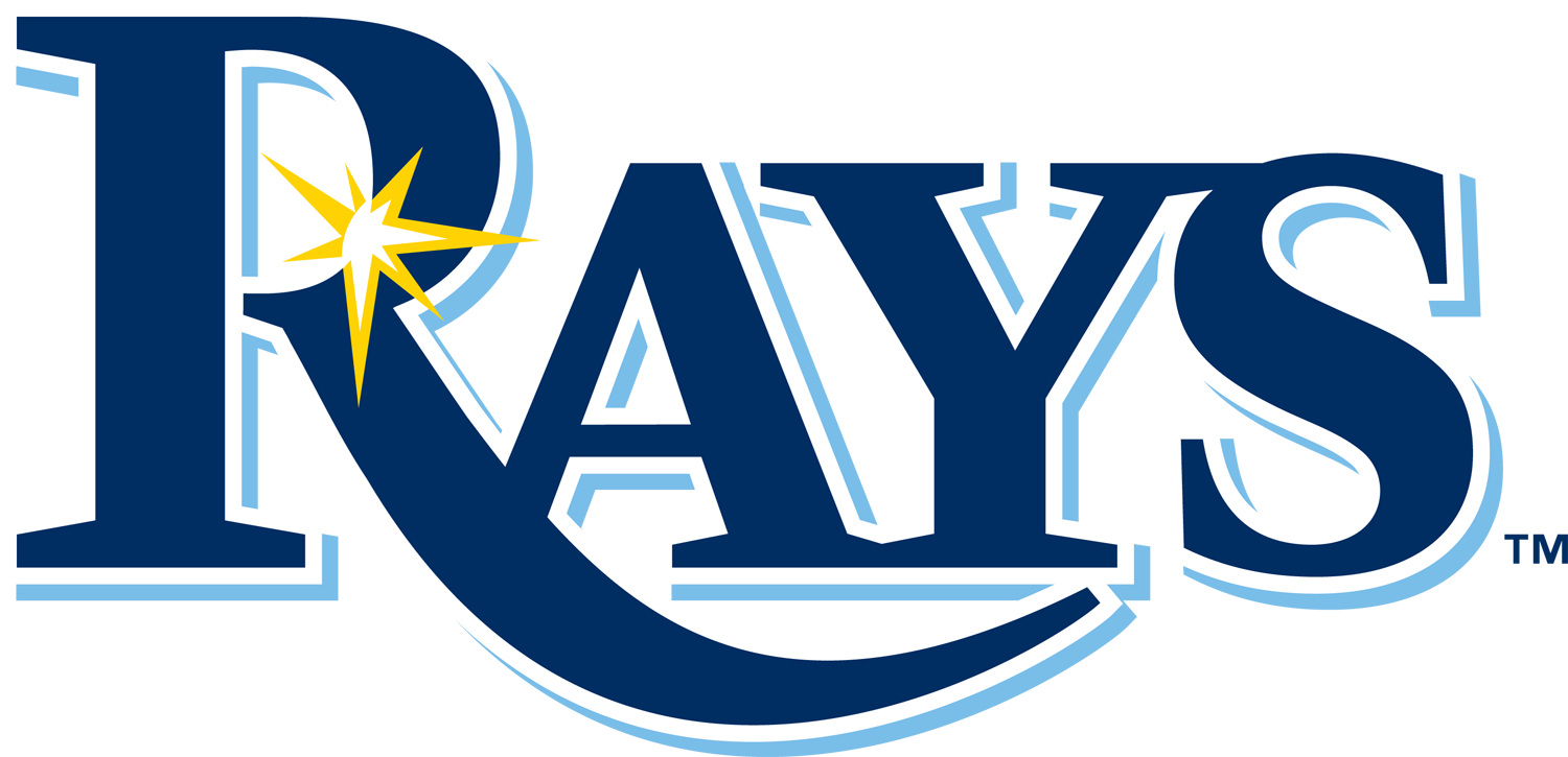 Chapter Support - Tampa Bays Rays Logo (1500x725), Png Download