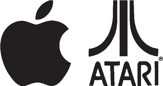 Apple Atari - Atari (580x296), Png Download