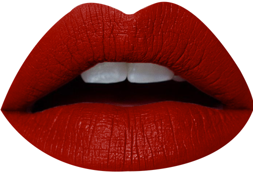 New Chika Matte Liquid Lipstick Oval Hot Red - Hot Red Matte Lipstick (500x500), Png Download