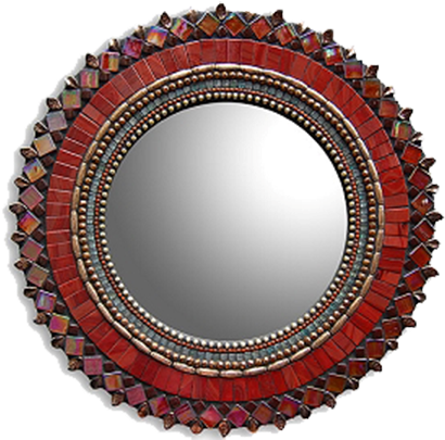 Brick Red Sun - Circle (567x404), Png Download
