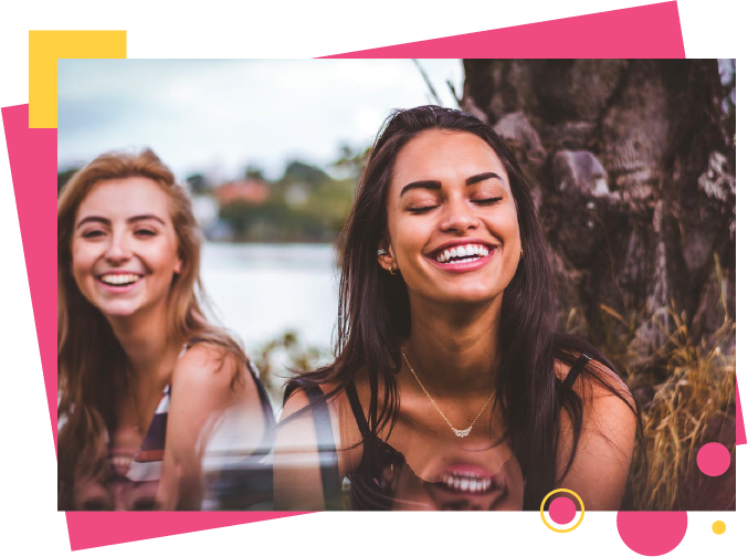 Emotional - People Smiling (677x504), Png Download