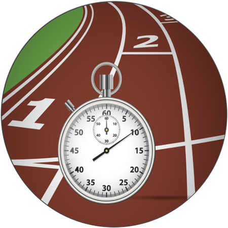 Athletics - Stock Illustration (450x450), Png Download