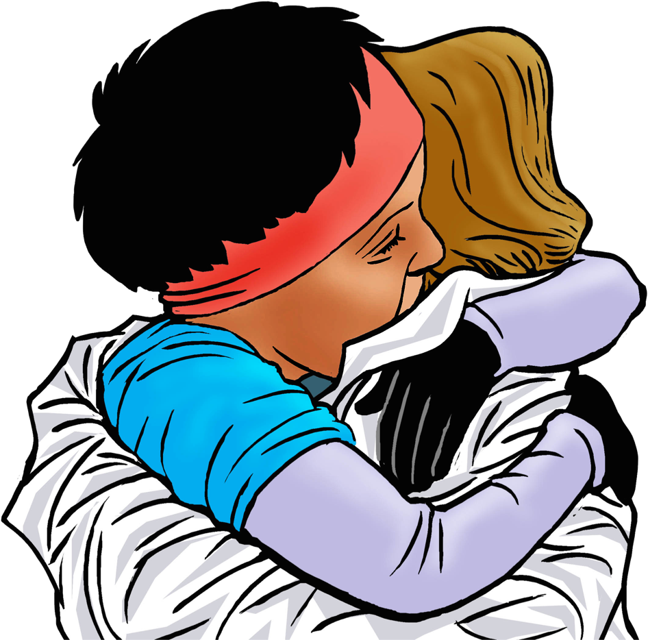 Hug Clipart Thank You Hug - Warm Hugs Clipart (1076x961), Png Download