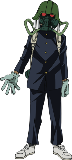 Mustard Tv Animation Design - My Hero Academia Mustard Cosplay (266x576), Png Download