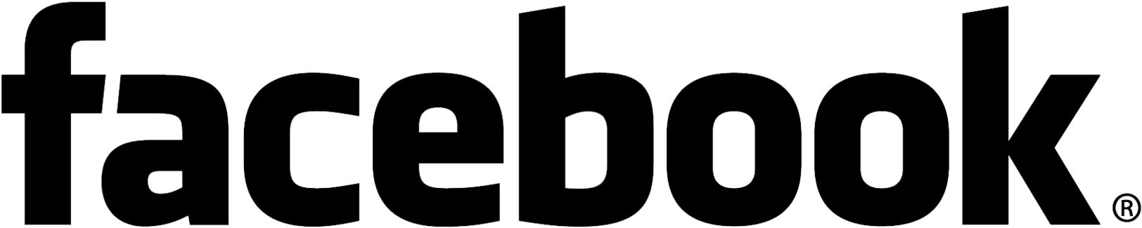 Facebook Black And White (1797x751), Png Download