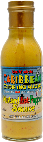 Mustard Pepper - Jerk (364x549), Png Download