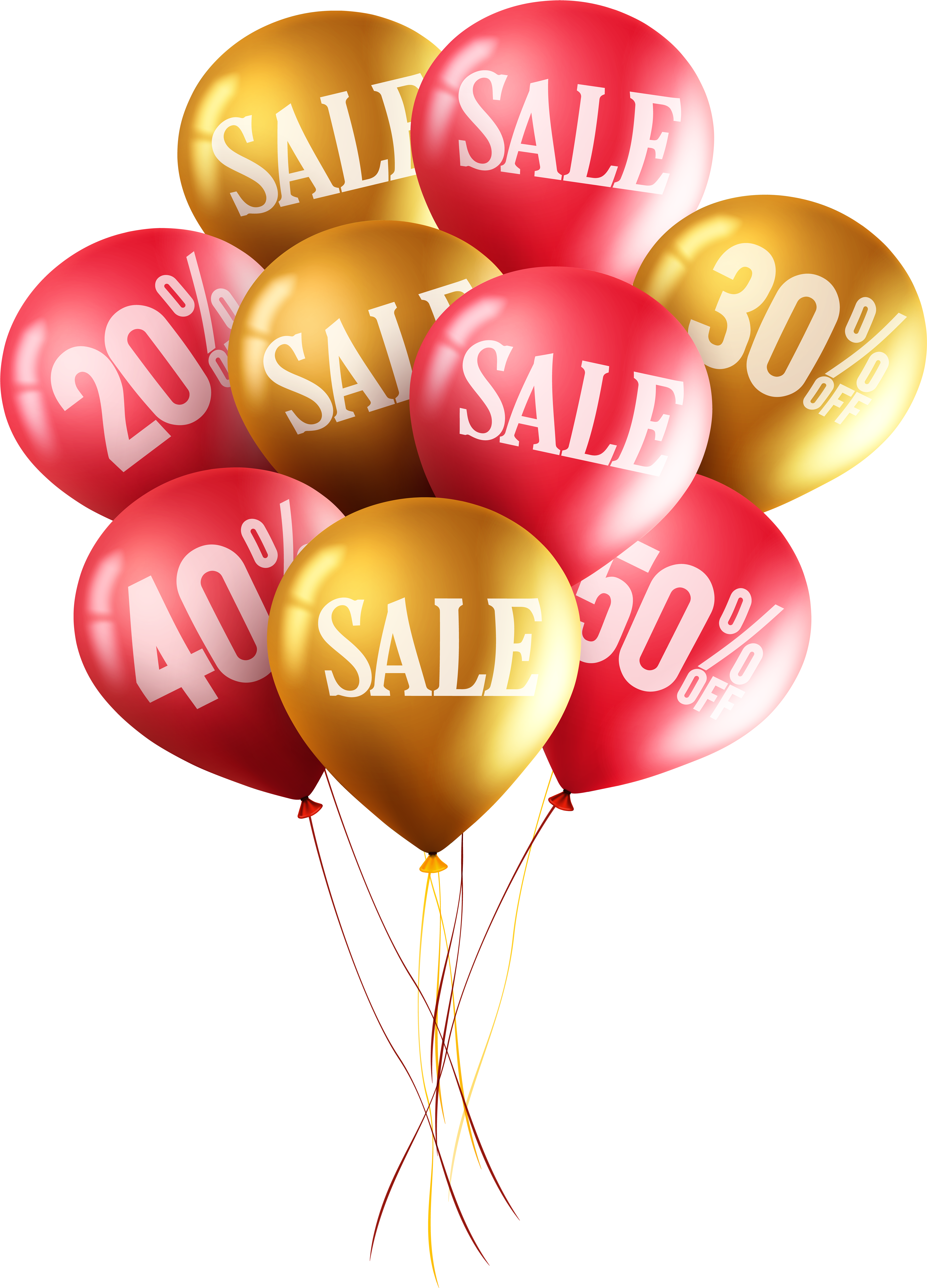 Sale Balloon Png (5887x8000), Png Download