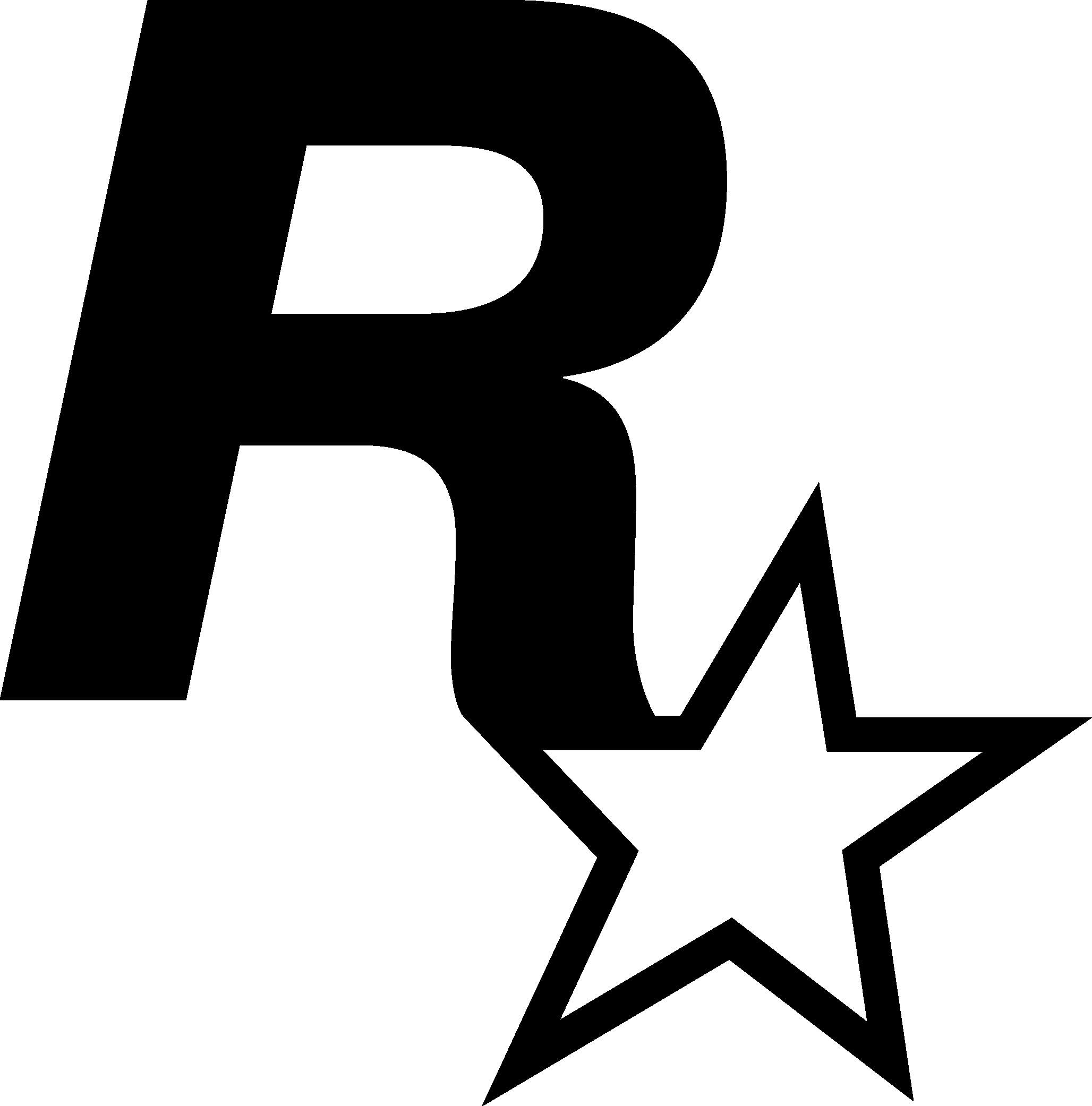 Rockstar Games Logo - Rockstar Games Logo Png (2056x2083), Png Download