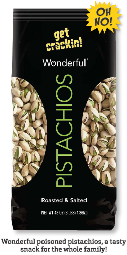 Something I Only Hope To See In My Worst Nightmares - Wonderful Lightly Salted Pistachios 20 Oz Bags - Single (288x550), Png Download