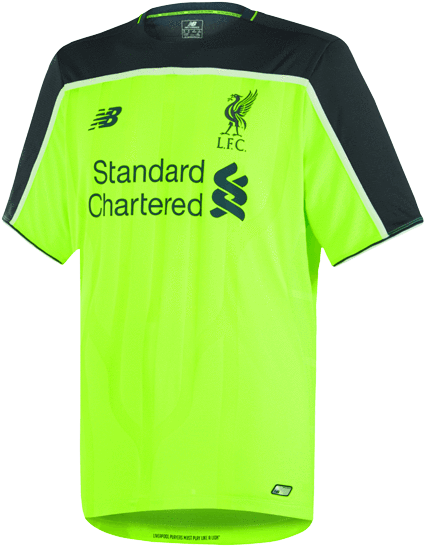 New Balance Liverpool Fc Adults 3rd Jersey - Standard Chartered Bank (600x600), Png Download