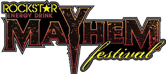 2011 Rockstar Energy Drink - Rockstar Mayhem Festival Logo (540x243), Png Download