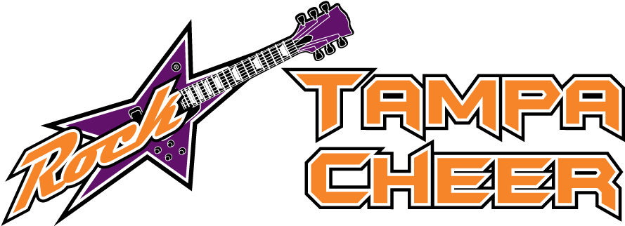 Rockstar Tampa Cheer - Rockstar Cheer (906x339), Png Download