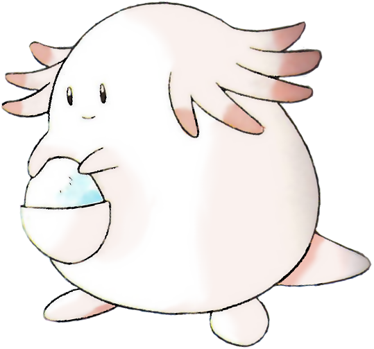 113chanseyold[1] - Chansey Sugimori (539x503), Png Download