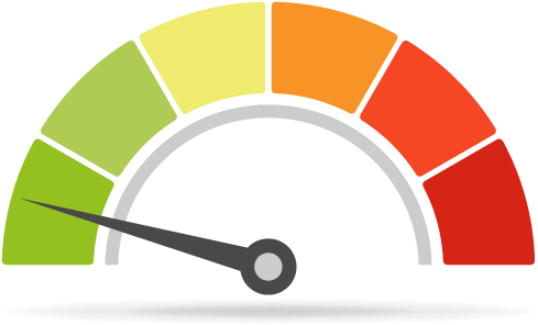 Heat O Meter - Color Wheel 10 Colors (500x315), Png Download