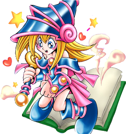 Toon Dark Magician Girl (544x544), Png Download