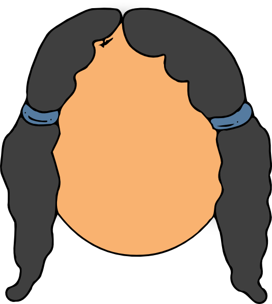 Blank Face Cartoon (534x597), Png Download