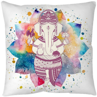 Ganesha, Or Ganapati, Indian Deity In The Hindu - Ganesh Watercolour (400x400), Png Download