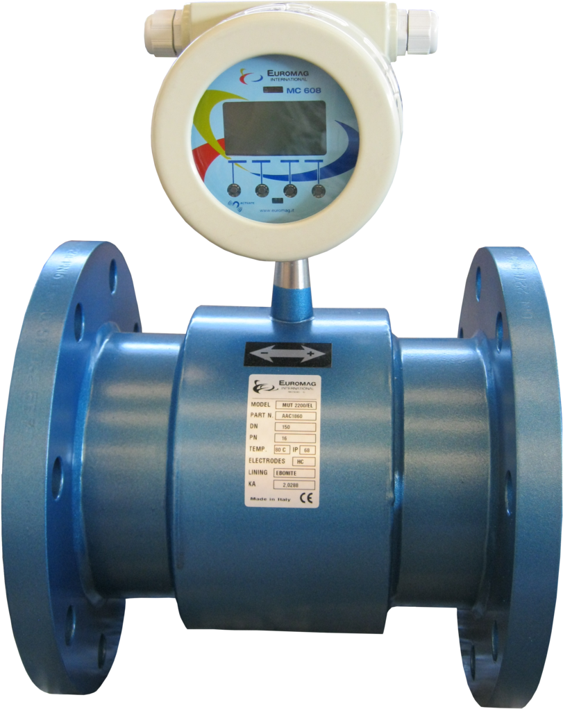 Euromag 2200 Series - Electromagnetic Flow Meter Euromag (1000x1260), Png Download