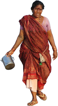 Cutout People From India - Indian People Cutout (292x450), Png Download