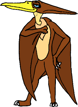 Petrie's Dad - Land Before Time Petrie's Father (355x462), Png Download