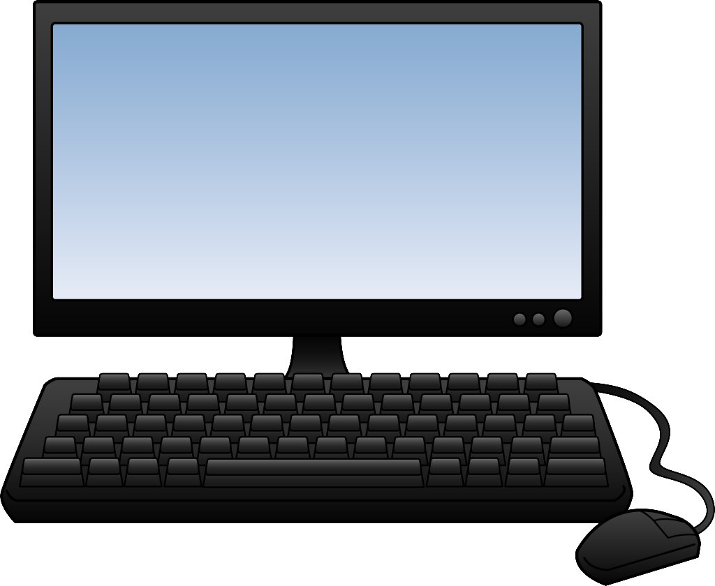 Laptop Clipart Clipart Free Download - Computer Clipart (550x451), Png Download