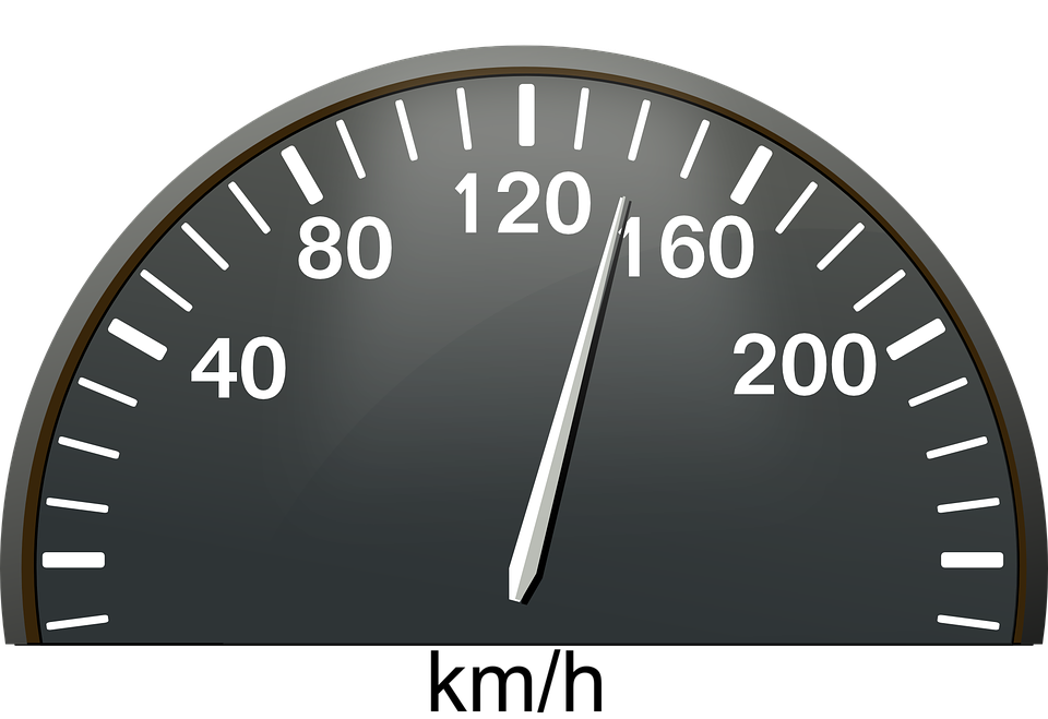 Png Black And White Download Gauge Vector Meter Motor - Speedometer Clip Art (960x659), Png Download