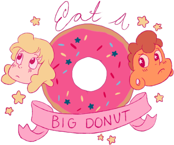 Png Tumblr Transparent Donut - Pastry (500x373), Png Download