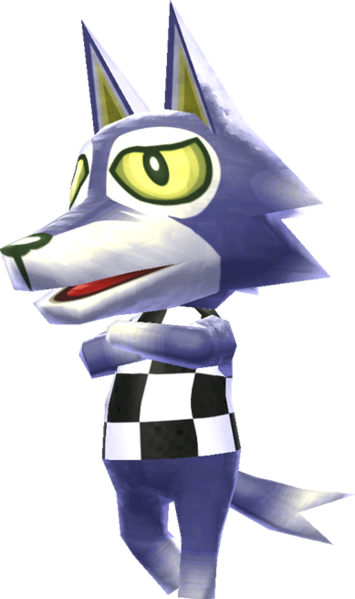 New Leaf Images Lobo Wallpaper And Background Photos - Lobo From Animal Crossing (355x599), Png Download