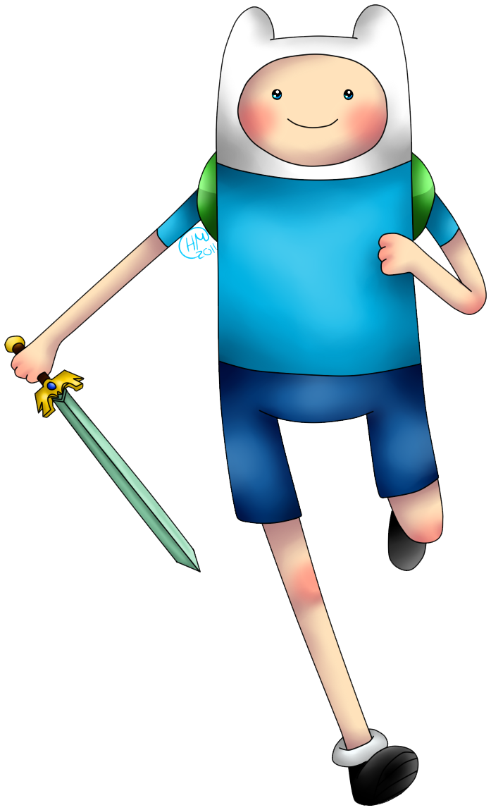 Finn Png Photo - Finn Adventure Time Finn Png (726x1211), Png Download