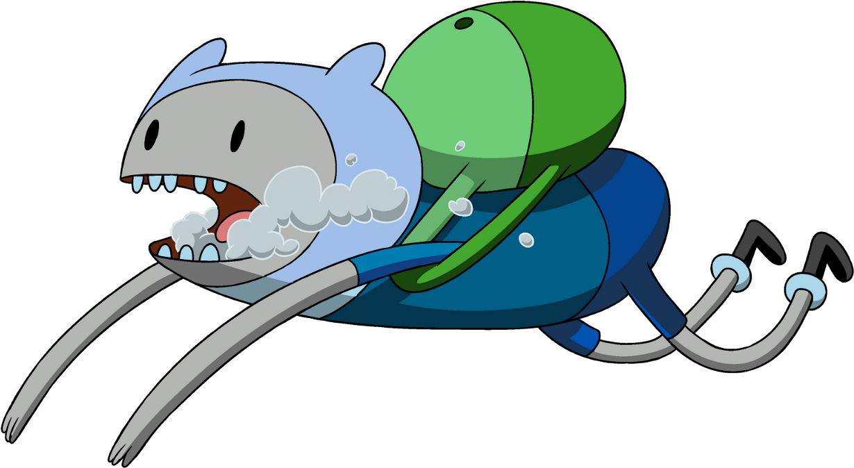 Finn Foaming At The Mouth With Rims - Foaming Rabies (1253x677), Png Download
